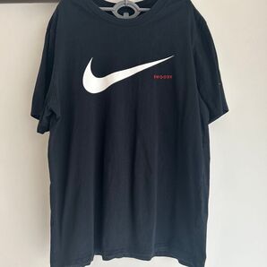 NIKE ナイキTシャツ XL ブラック スウォッシュ
