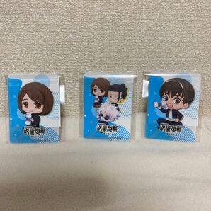 ローソン × 呪術廻戦 コラボ ブルーベリーのタルト オリジナルクリアステッカー 3種 まとめ売り