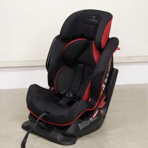 送料無料 エールベベ スイングムーン プレミアムS カーボンレッド ALC471 カーメイト 1歳頃からのジュニアシート