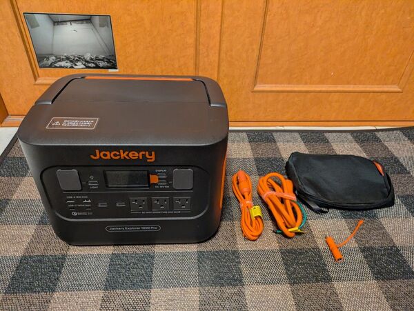 jackery JE-1000B (ポータブル電源 1002Wh/1000W 瞬間最大2000W 23200mAh)