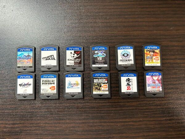 PSVita ケース+ソフト12本まとめ売り