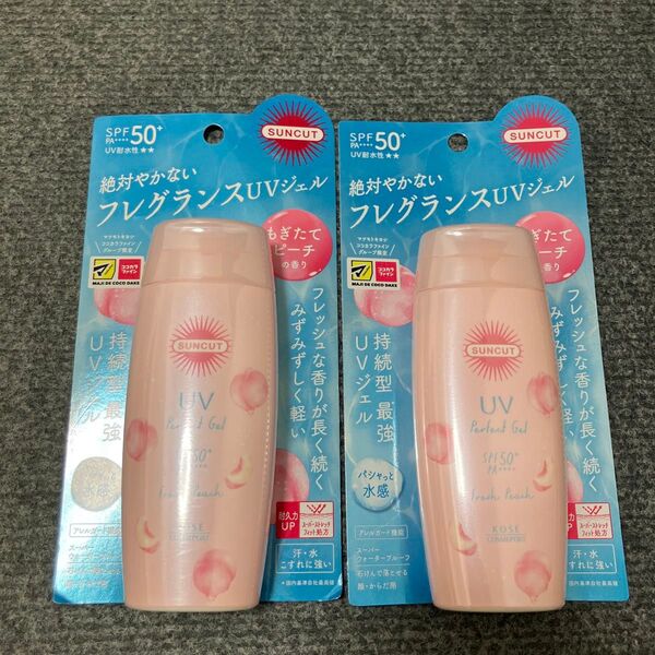 サンカット 日焼け止め フレグランスUV パーフェクトジェル 限定 ピーチ