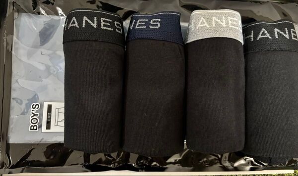 ヘインズ Hanes ボクサーブリーフ(前開き)160 4枚