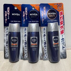ニベアメン UVプロテクター NIVEA MEN UVプロテクター SPF50+ PA++++ 3個セット