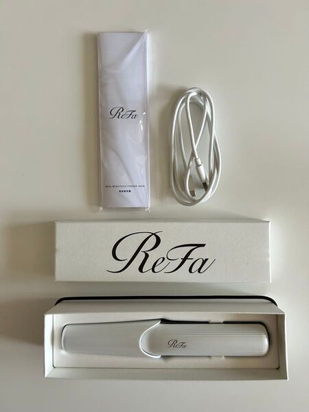 ReFa BEAUTECH FINGER IRON ヘアアイロン ホワイト