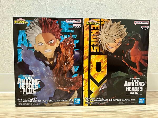 僕のヒーローアカデミア THE AMAZING HEROES-PLUS-轟焦凍&AMAZING HEROES-DX-爆豪勝己