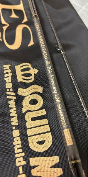 ZERO-G EVOLUTION 704 Mercury LM slow taper BORON スクイッドマニア マーキュリー