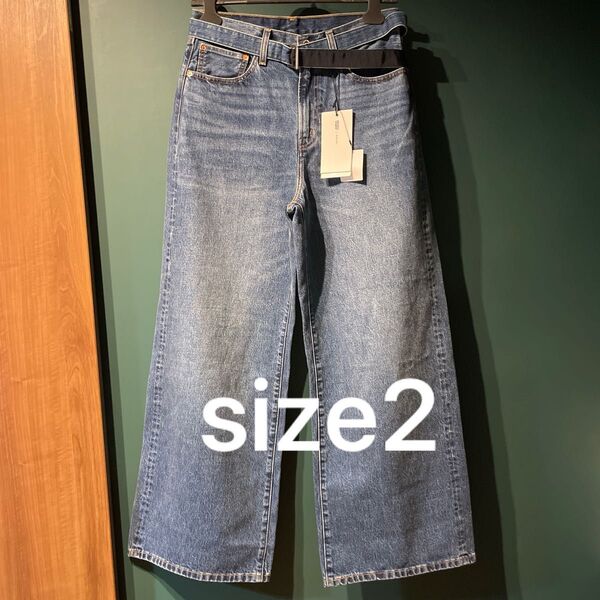 2 sacai LEVI'S Denim Pants Blue デニム パンツ