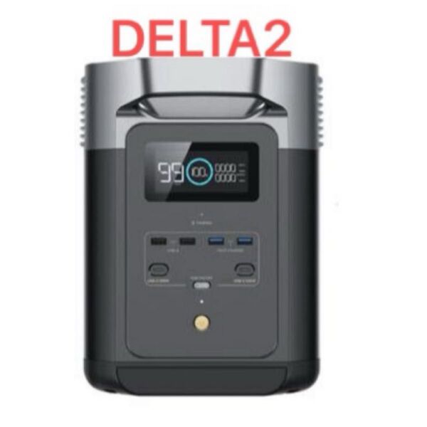 EcoFlow DELTA2 ポータブル電源 エコフロー デルタ2 1024Wh 車中泊 バッテリー 急速充電キャンプ 防災用品