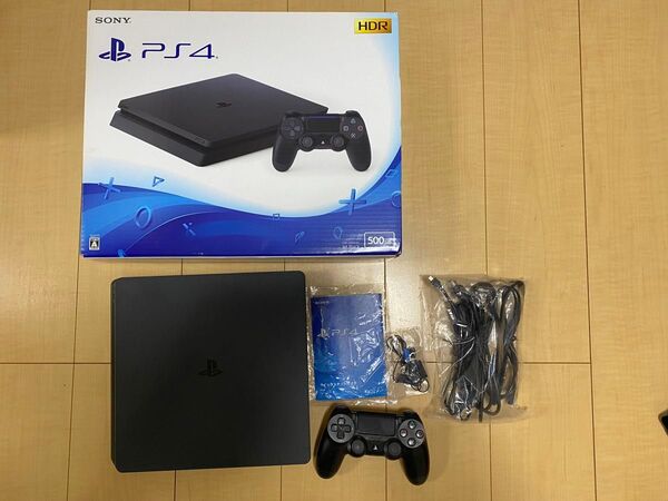 SONY PlayStation4 ジェット・ブラック 500GB CUH-2200A B01 本体