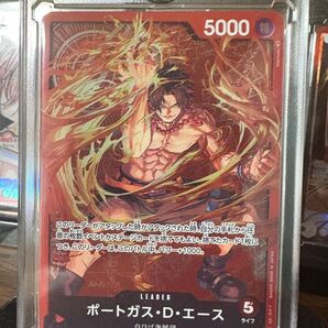 チャンピオンシップセット プロモカード OP03-001 L リーダー ポートガス・D・エース