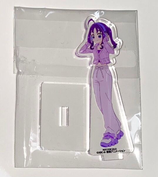 キミとアイドルプリキュア♪オリジナルサウンドトラック 紫雨こころ セブンネット特典 アクリルスタンド
