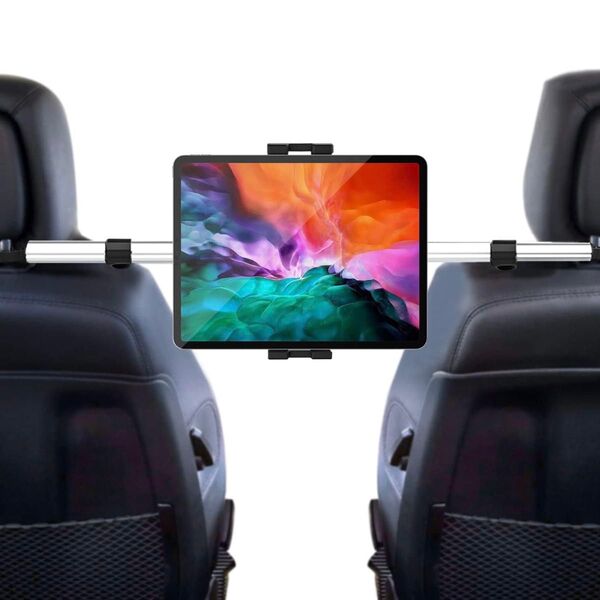 タブレット ホルダー 車載 ヘッドレスト ホルダー 後部座席用 4-13インチ