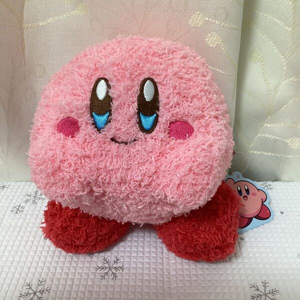 星のカービィ ふわふわ もっと ぬいぐるみ えがお 15cm×13cm