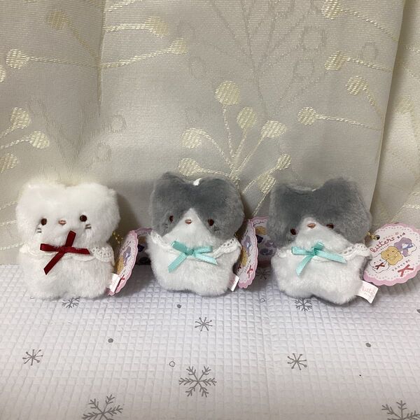 ほんわり きとうんず マスコット BC ミルク セサミ 3点 ぬいぐるみ 7cm