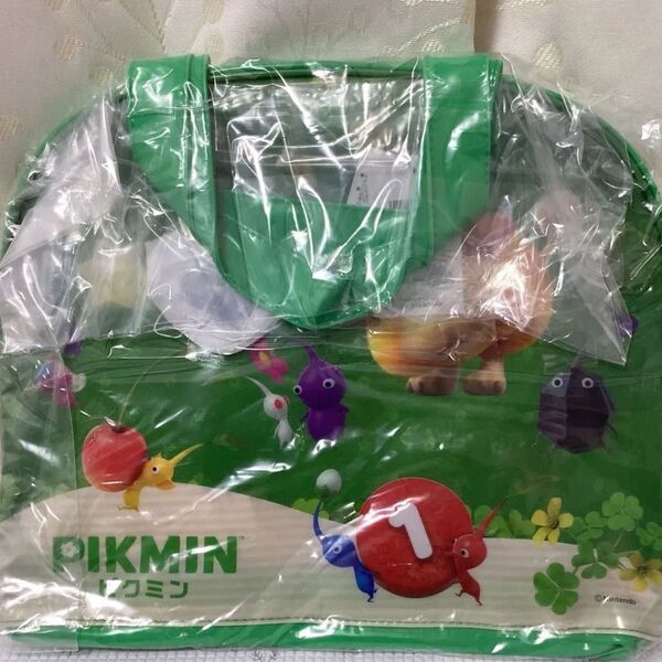 ピクミン ボストン ビーチ バッグ ビニール サマー プール 33cm×27cm×10cm