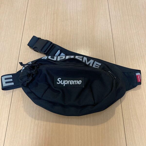 Supreme 18SS Waist Bag シュプリーム ウエストバッグ CORDURA 黒