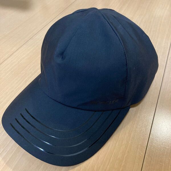 MONCLER BERRETTO CAP モンクレール ナイロン キャップ 帽子 ブラック Black