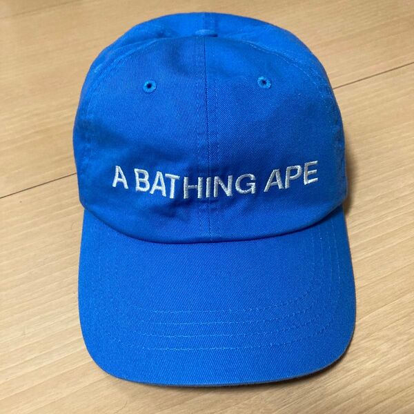 A BATHING APE アベイシングエイプ キャップ ブルー 帽子 CAP