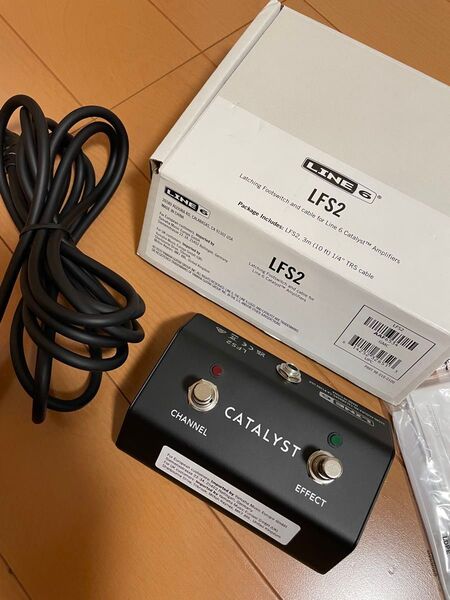 【極美品】LINE6 LFS2 Catalyst専用フットスイッチ