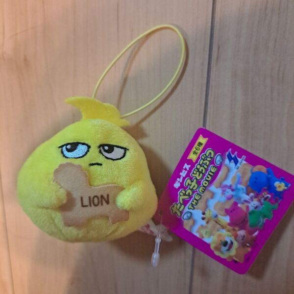 たべっ子どうぶつ ザ・ムービー ややちびでかマスコット ゴッチャン ぬいぐるみ ストラップ