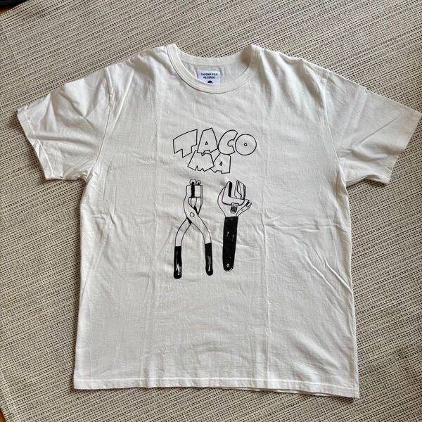 タコマフジレコード TOOLS Tシャツ WHITE サイズ XL TACOMA FUJI RECORDS ホワイト 半袖Tシャツ