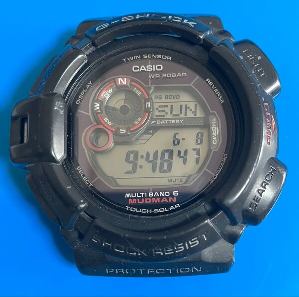 CASIO カシオ G-SHOCK ジーショック GW-9300-1JF マッドマン MUDMAN 本体のみ 中古品 ネコポス発送