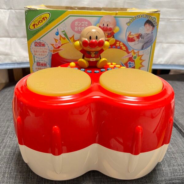 【希少品】レトロ初期版アンパンマン マジカルボンゴ