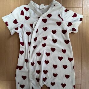 SHEIN ロンパース ハート柄 70サイズ