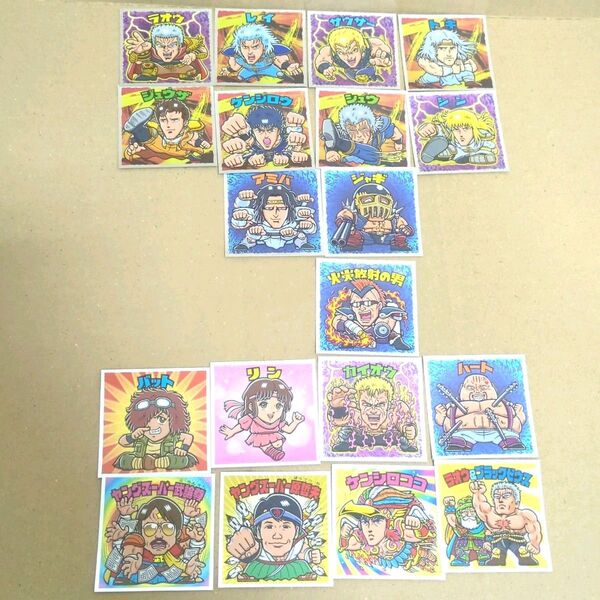 北斗のマン チョコ シール 35周年 35th Anniversary ケンシロココ ビックリマンチョコ コラボ