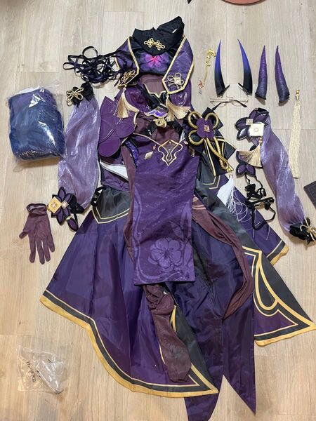 崩壊3rd コスプレ 雷電芽衣 春の夜雨ver uwowo製 Mサイズ