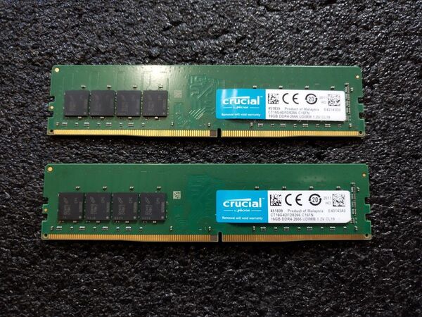 CRUCIAL DDR4 2666 32GB