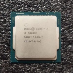 Intel Core I7 10700K 映像出力付き