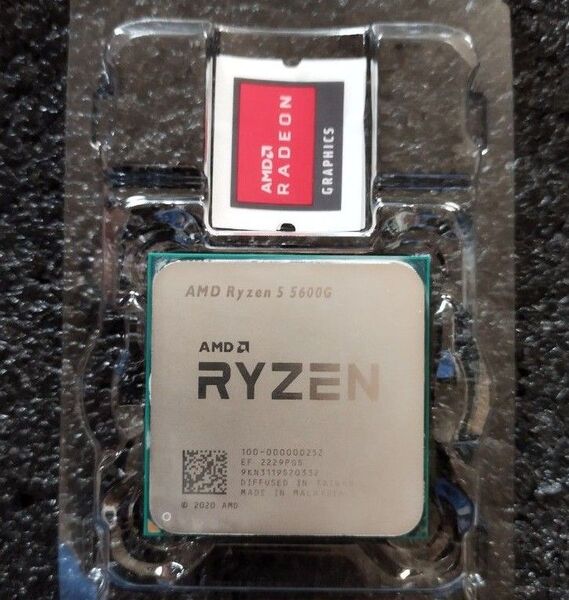 AMD Ryzen5 5600G 内蔵グラフィックス付き