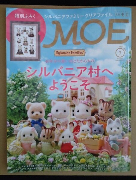 MOE 月刊モエ 2025年7月号 シルバニア村へようこそ 本誌のみ☆彡