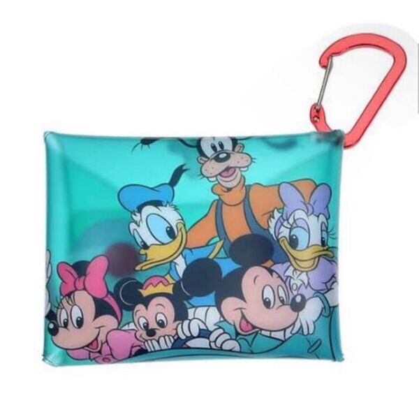 ディズニーストア ミッキー&フレンズ シークレット カラビナ付きポーチ Mickey & Friends ディズニー カラビナ