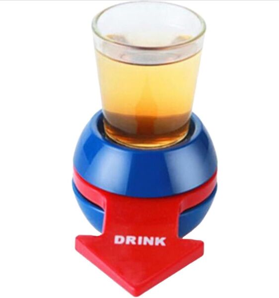 【新品】ロシアンルーレット ターンテーブル パーティゲーム 飲み会 ショットグラス