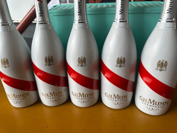 【訳あり】マム アイス エクストラ シャンパン 750ml ×5本セット(外装に黒ずみあり)