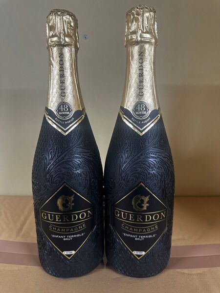 【新品未開栓】GUERDON(ガードン)シャンパン Enfant Terrible Brut 750ml × 2本セット