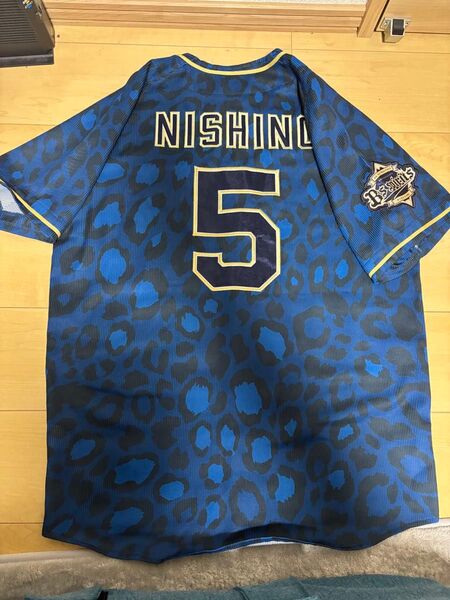 オリックス・バファローズ 西野真弘 ユニフォーム オリ姫2017 L