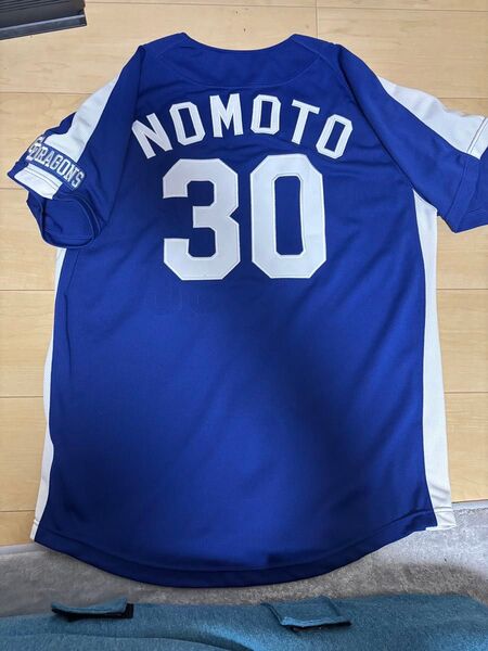 中日ドラゴンズ 野本圭 ユニフォーム ビジター M-L
