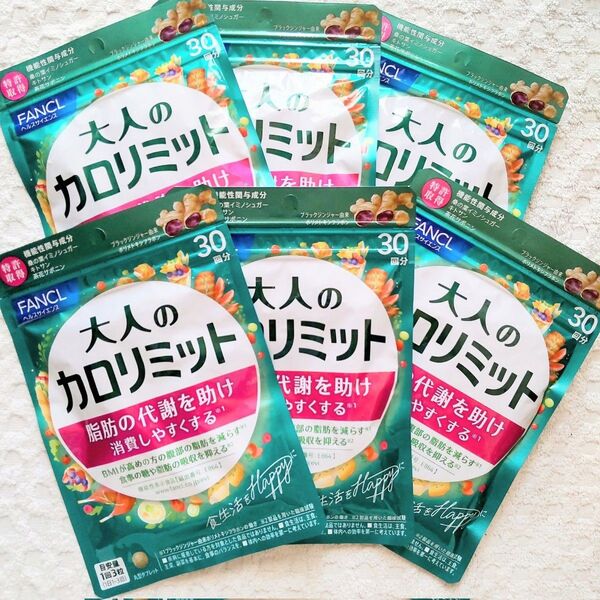 ◎6袋【6/6〜】大人のカロリミット FANCL
