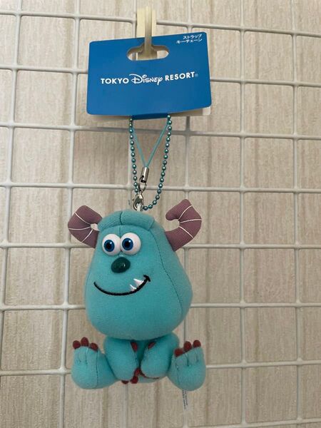 東京ディズニーランド モンスターズインク サリー ぬいぐるみ キーホルダー