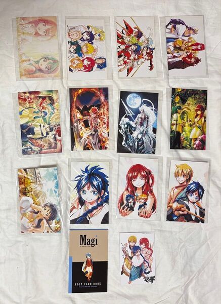 マギ 特典 イラストカード ポストカード
