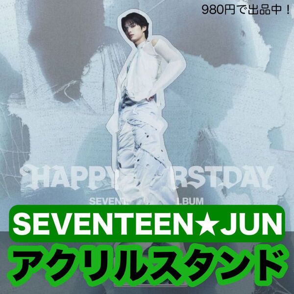 ジュン●SEVENTEEN セブチ●15cm全身アクリルスタンド