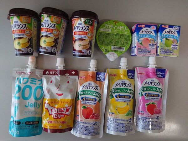 栄養補助食品 詰め合わせ ぎゅっとミニ メイバランス ぎゅっとソフトゼリー その他