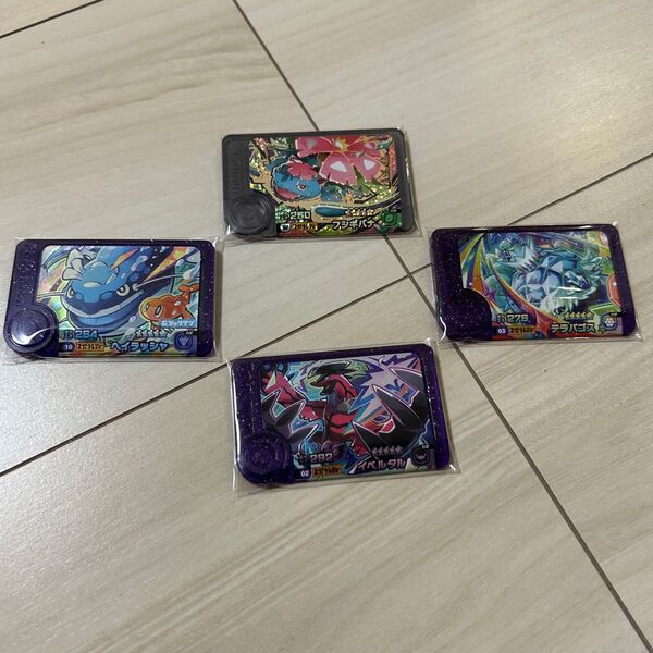 ポケモンフレンダ5弾 スーパートレジャー テラパゴス ヘイラッシャ イベルタル ワンダーピック フシギバナ