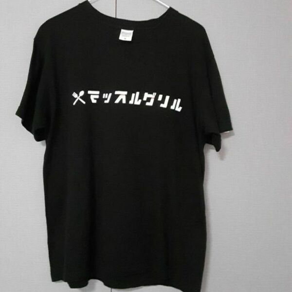 マッスルグリル 初期ロゴTシャツ 黒 M コットン100