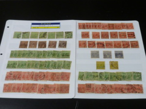 20　S　オーストラリア切手№18　1918-30年　SC#60-74の内　ジョージ5世　計115枚　2リーフ　使用済