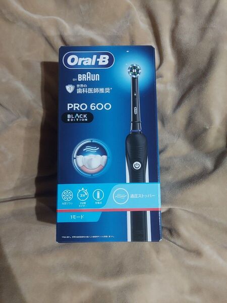 Oral-B by Braun 電動歯ブラシ PRO 600 ブラック
